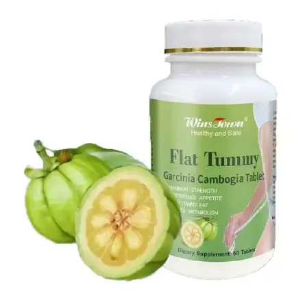 Wins Town Flat Tummy Pills Garcinia Cambogia 60 tablets Burns Tummy, Suppresses Appetite, and Boosts Metabolism