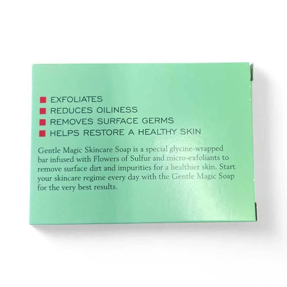 Gentle Magic The Skincare Soap With Flowers Of Sulfur + Natural Micro-Exfoliants
