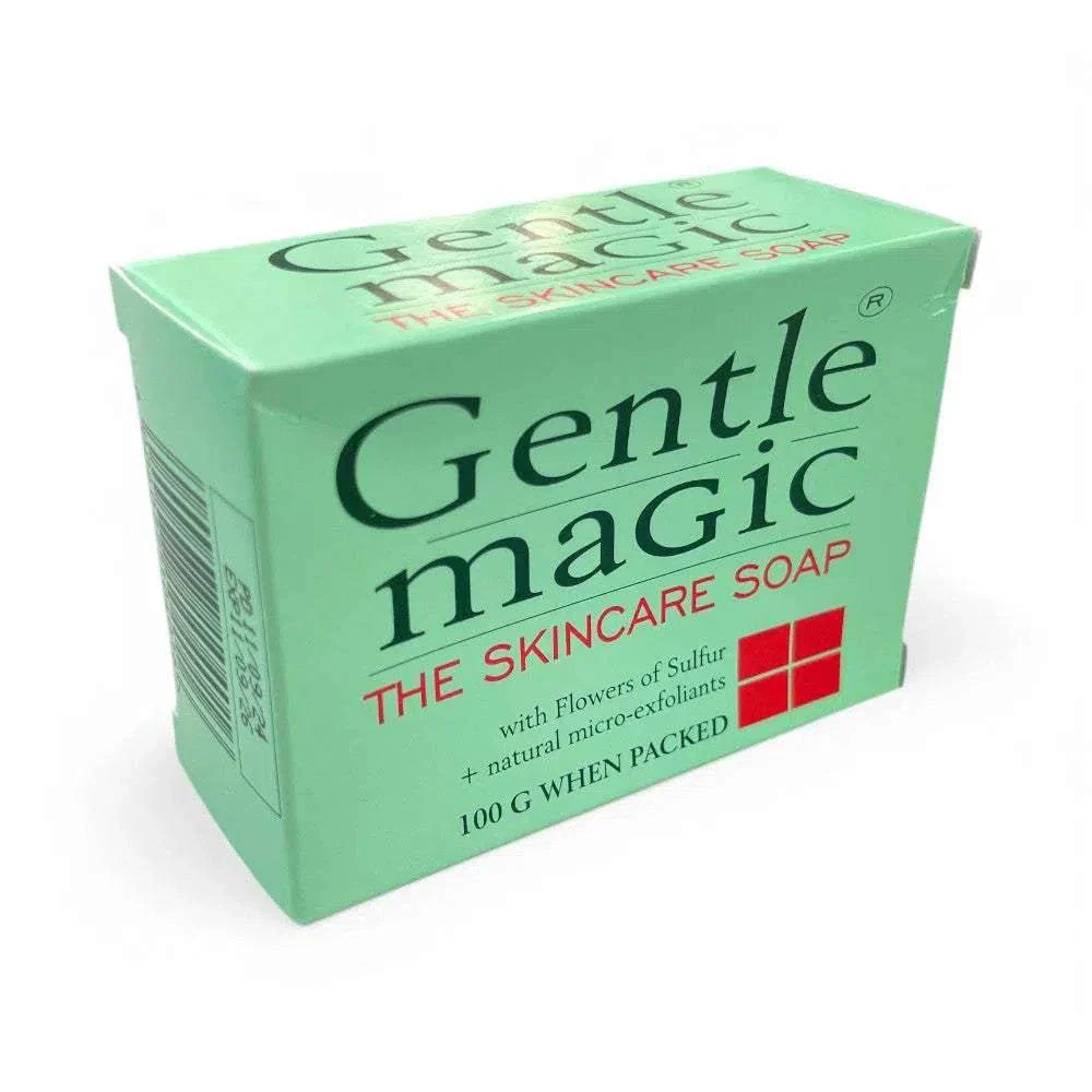Gentle Magic The Skincare Soap With Flowers Of Sulfur + Natural Micro-Exfoliants