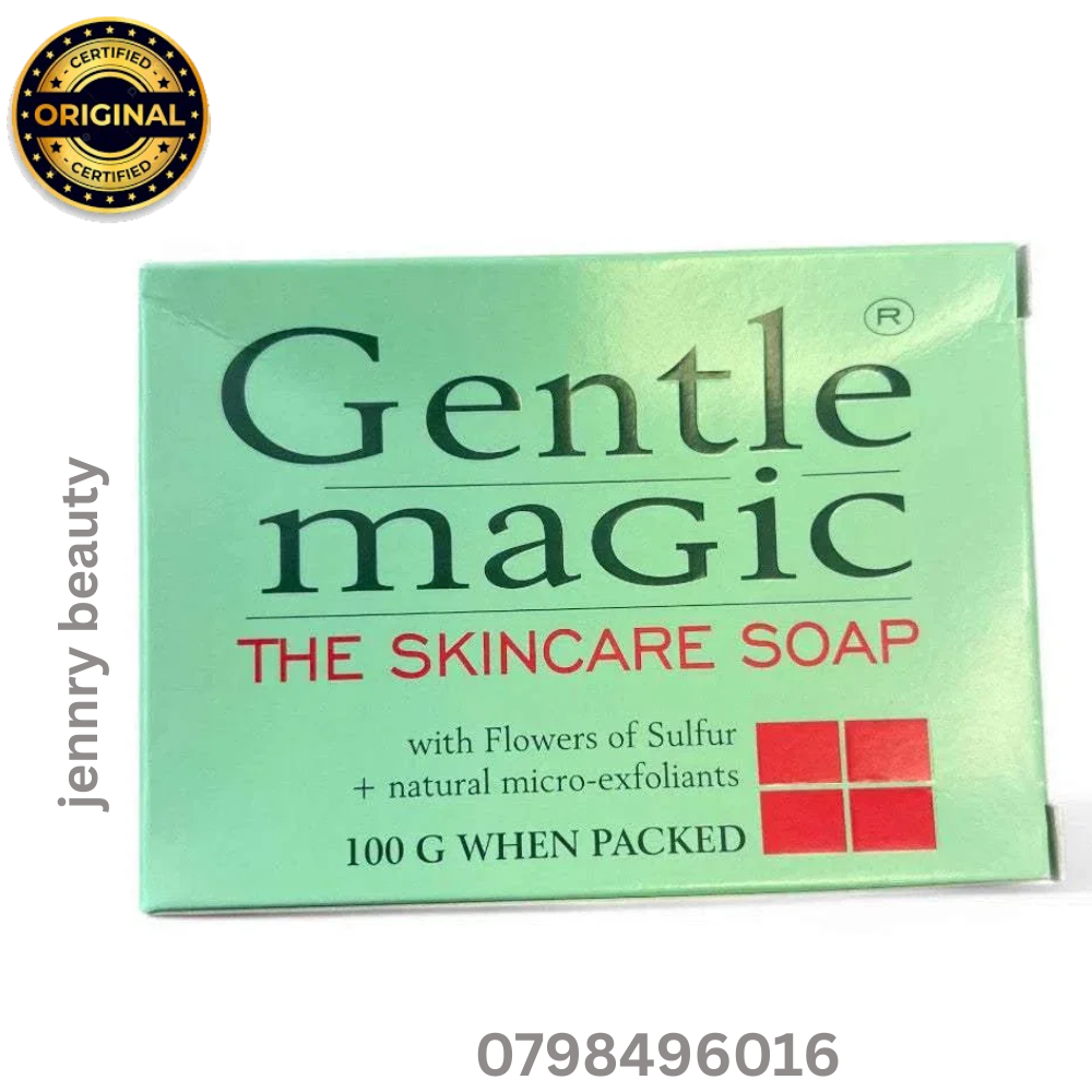 Gentle Magic The Skincare Soap With Flowers Of Sulfur + Natural Micro-Exfoliants