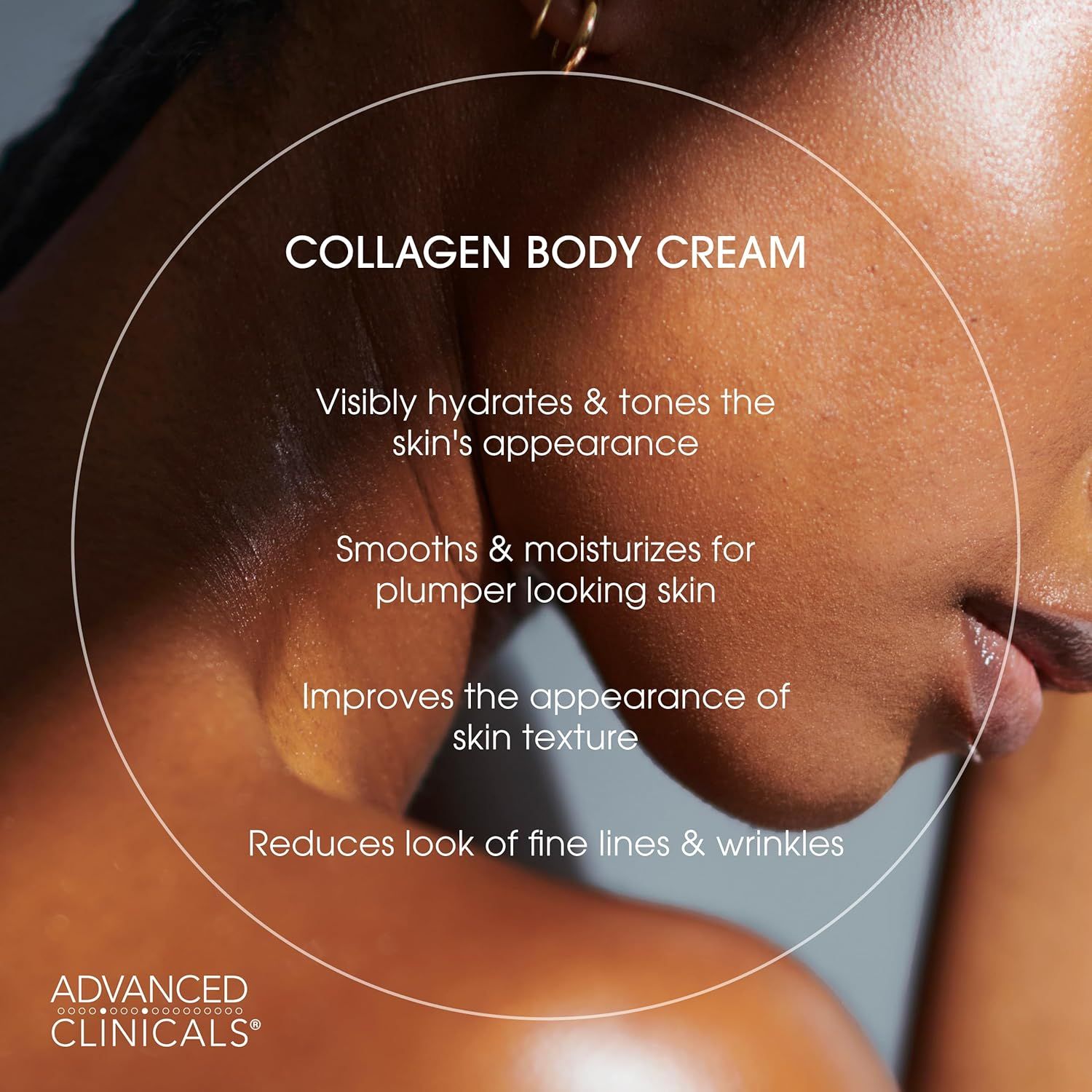 Advanced Clinicals Collagen Skin Rescue Lotion - Hydrate, Moisturize, Lift, Firm. Great for Dry Skin