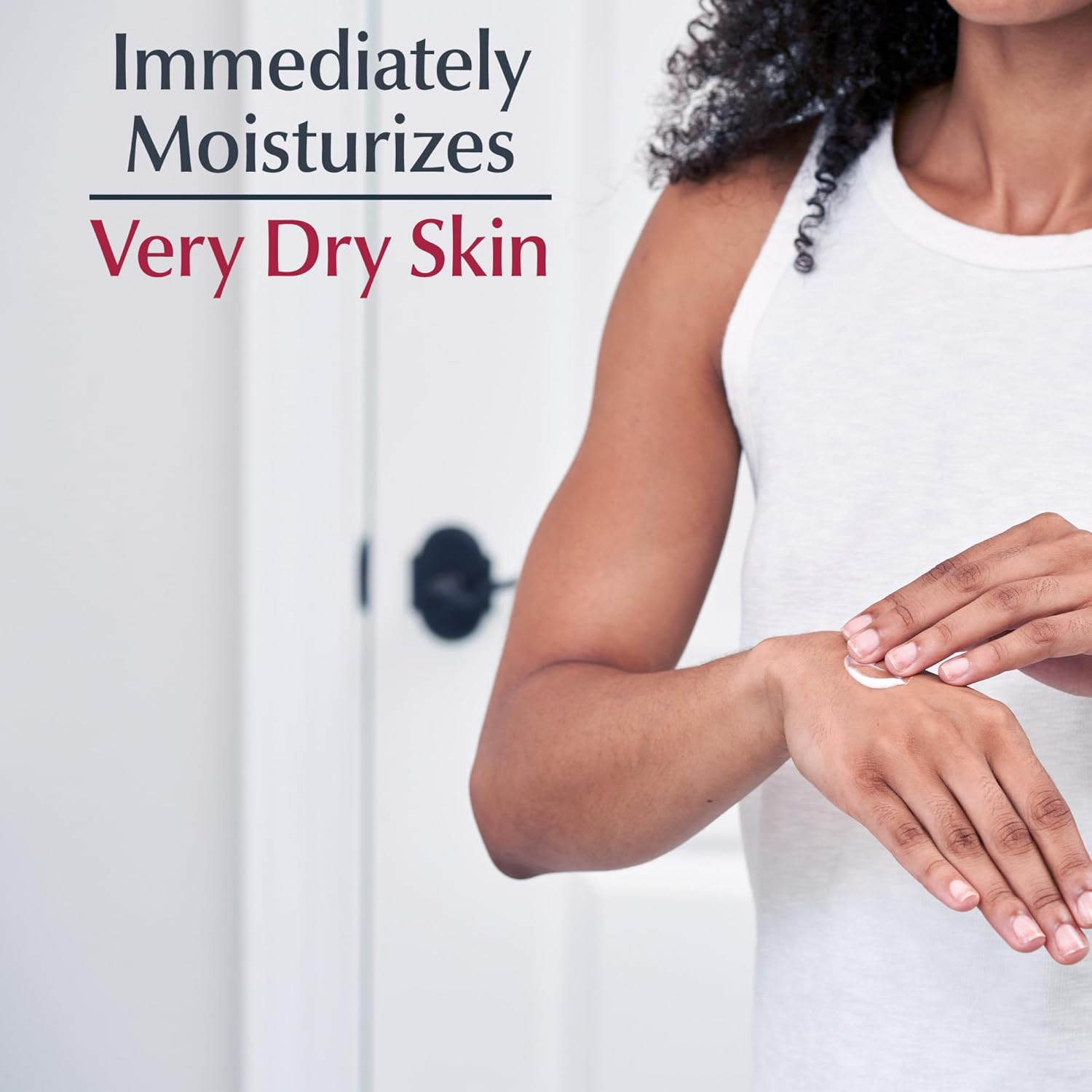 Eucerin Advanced Repair Cream intensively moisturizes, exfoliates, and repairs very dry, flaky skin with Ceramide-3 and Natural Moisturizing Factors