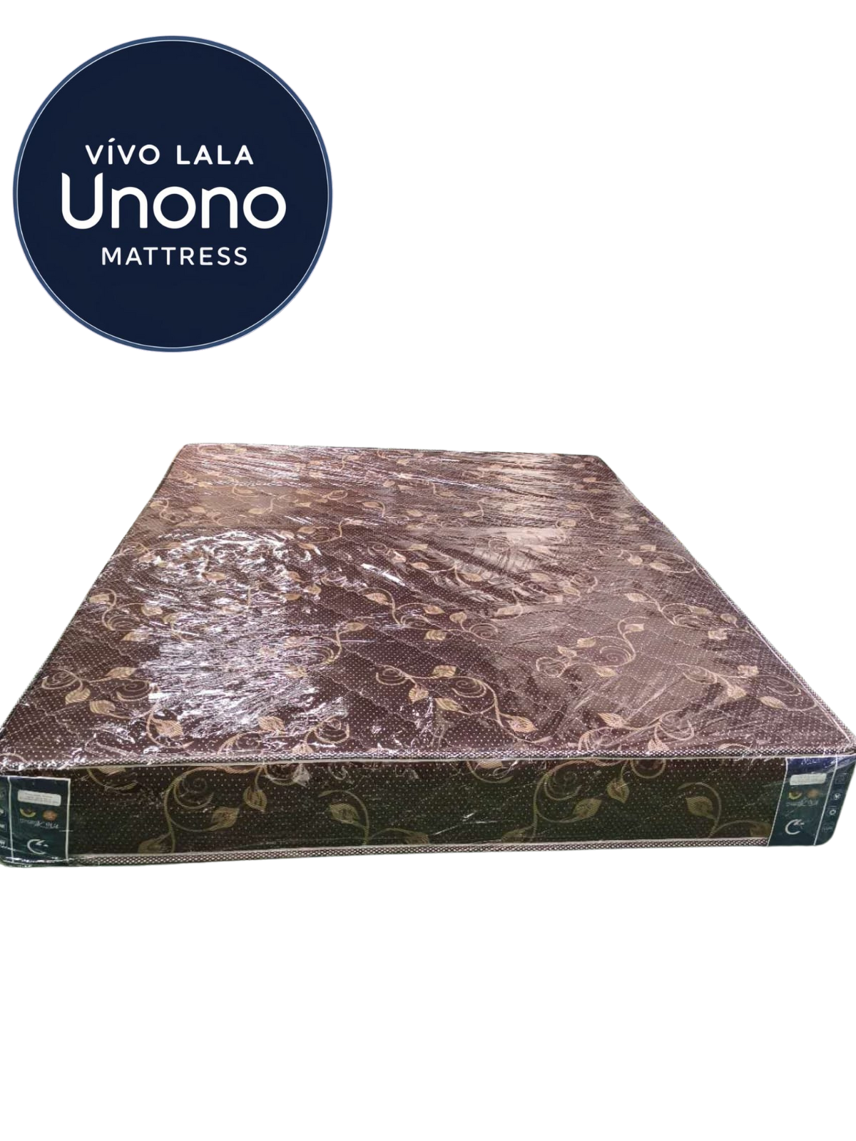 Lala Unono Deluxe by Vivo — Medium Firmness, Soft Quilted Mattress offering a comfortable and supportive sleep experience, long-lasting and health-conscious.
(random color dispatch)
