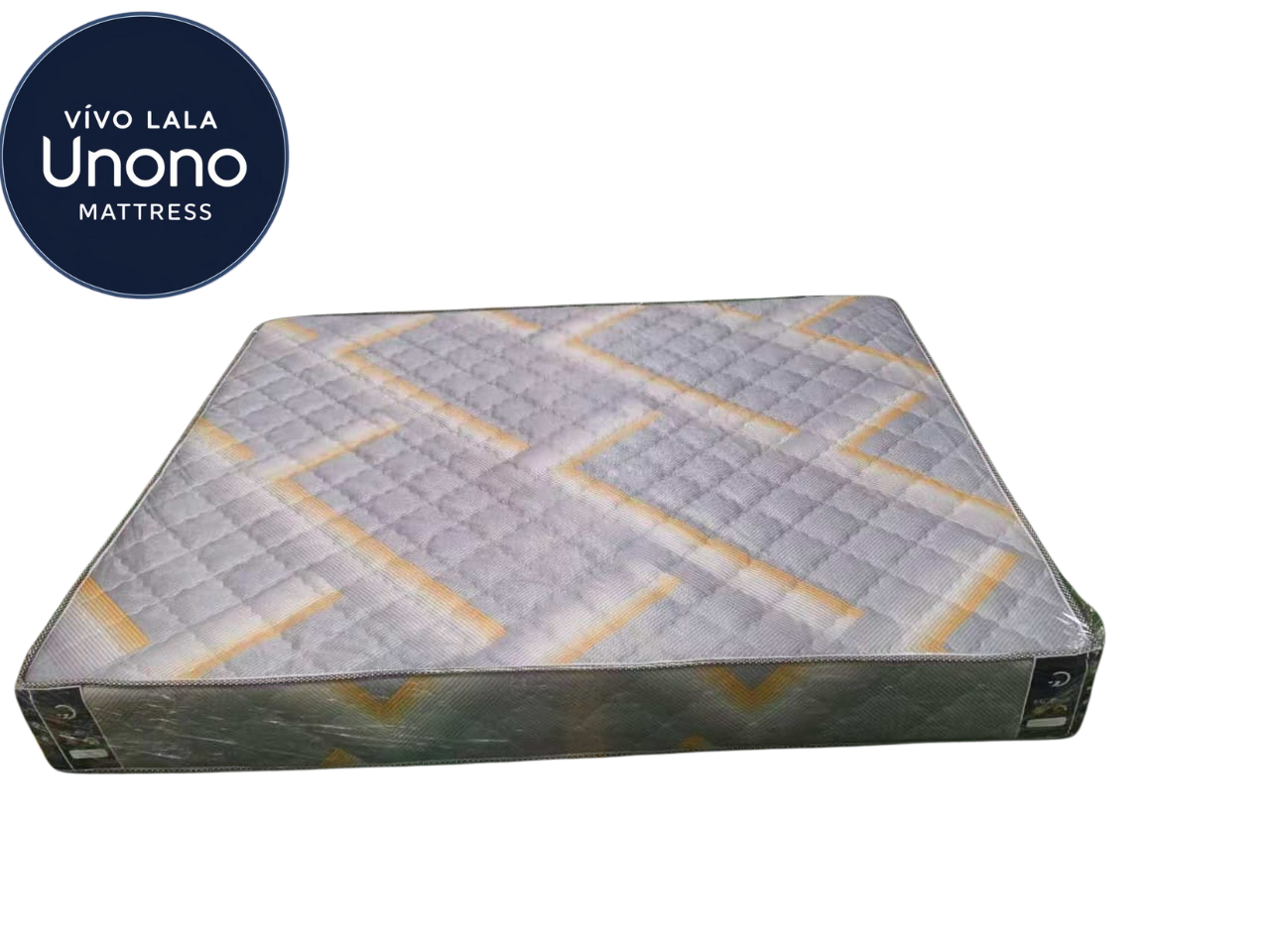 Lala Unono Deluxe by Vivo — Medium Firmness, Soft Quilted Mattress offering a comfortable and supportive sleep experience, long-lasting and health-conscious.
(random color dispatch)
