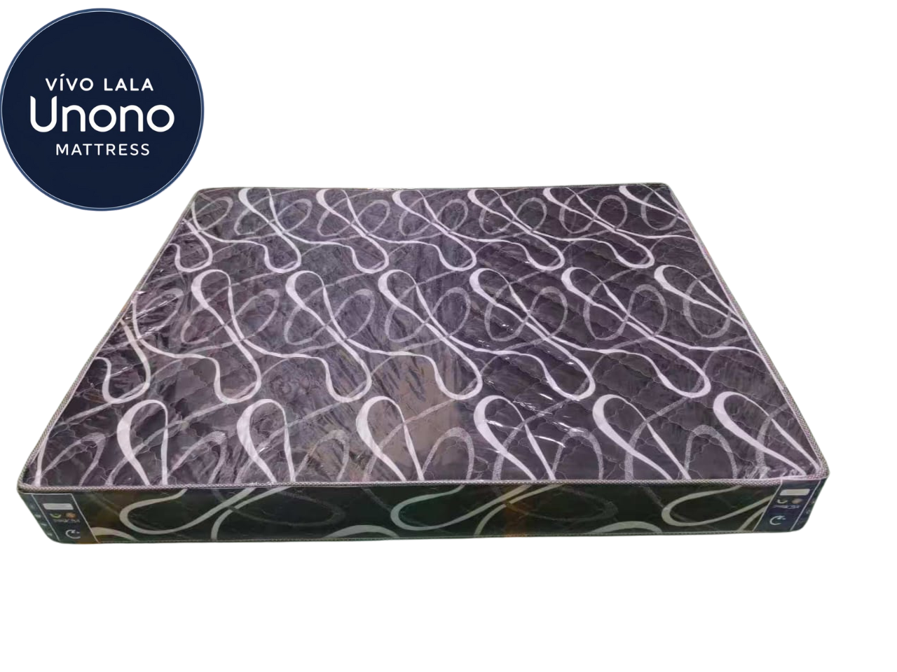 Lala Unono Deluxe by Vivo — Medium Firmness, Soft Quilted Mattress offering a comfortable and supportive sleep experience, long-lasting and health-conscious.
(random color dispatch)