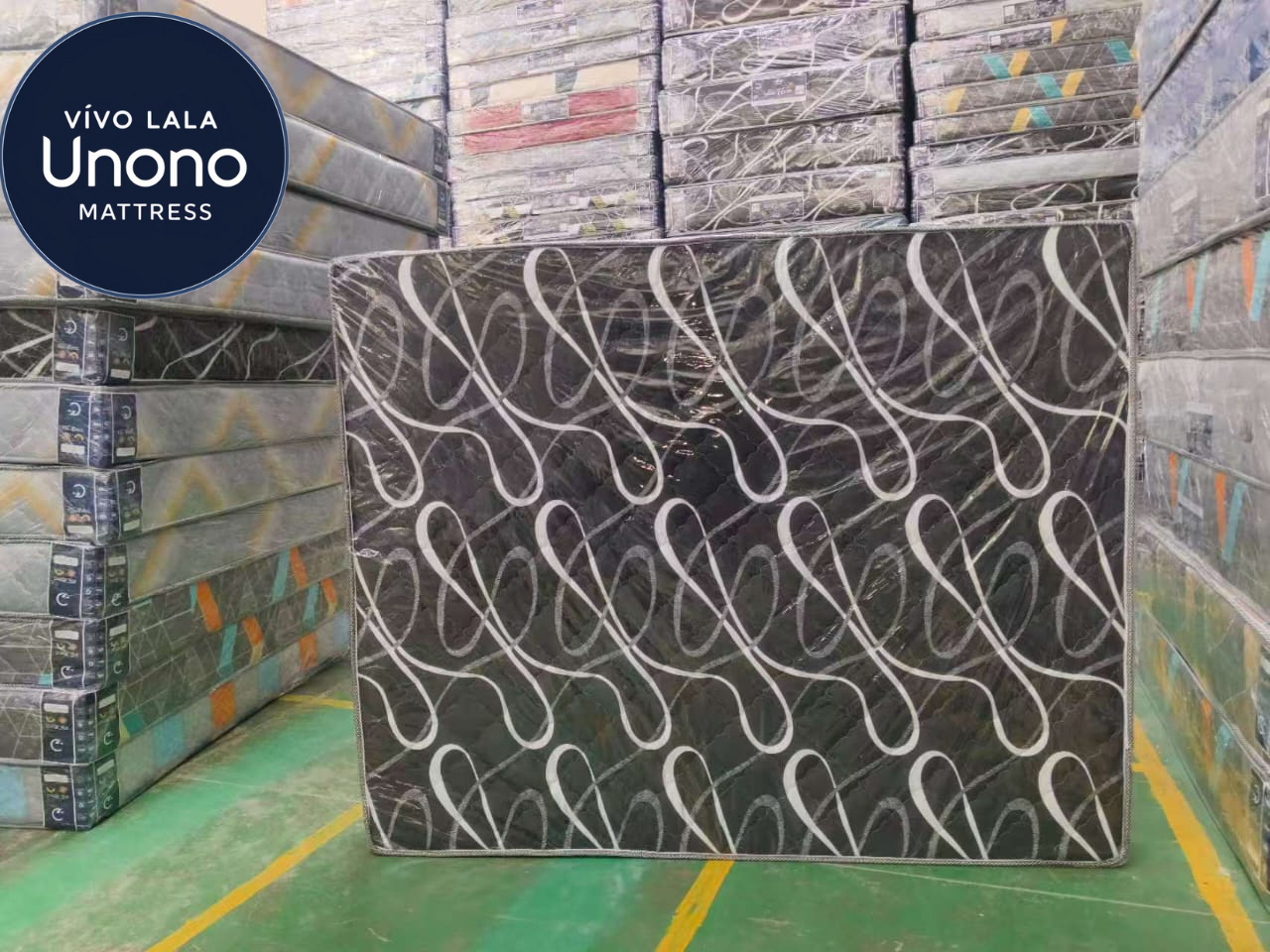 Lala Unono Deluxe by Vivo — Medium Firmness, Soft Quilted Mattress offering a comfortable and supportive sleep experience, long-lasting and health-conscious.
(random color dispatch)