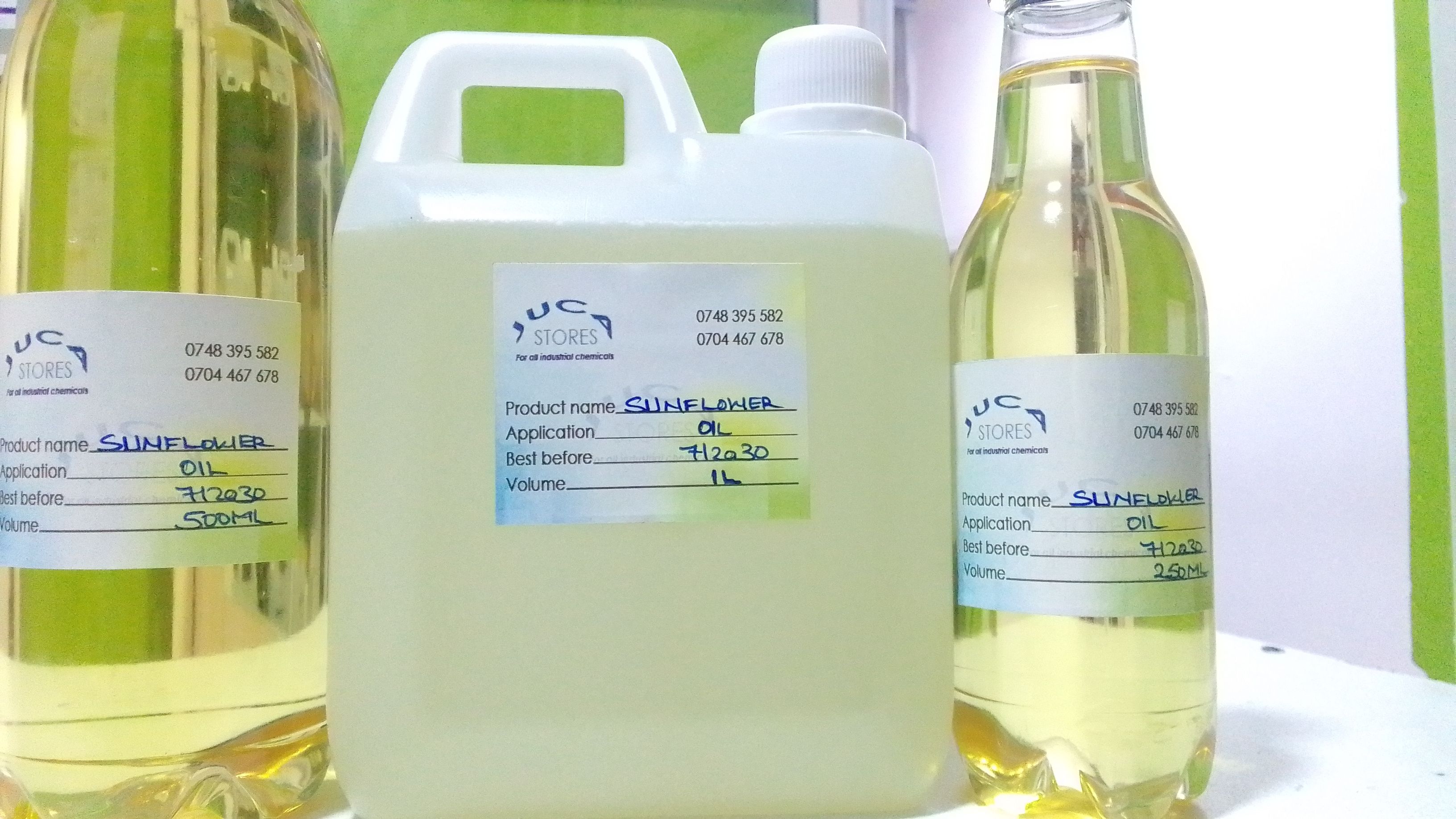 Sunflower Oil Cold Pressed