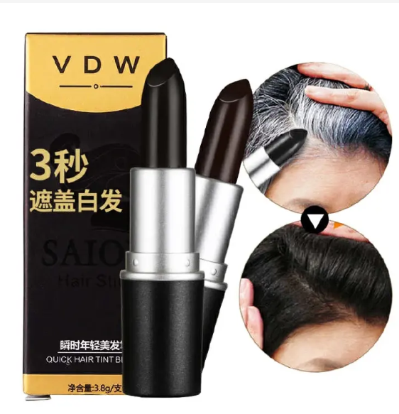 INSTANT GRAY HAIR COVER STICK – QUICK ROOT TOUCH-UP PEN (BLACK BROWN)