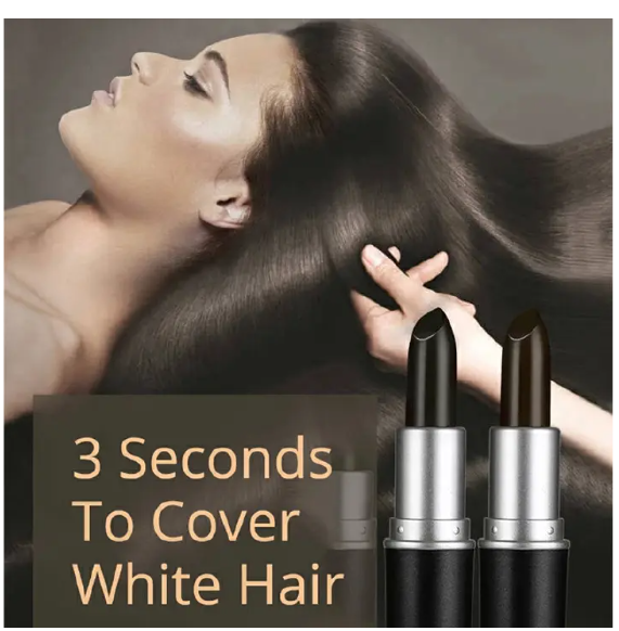 INSTANT GRAY HAIR COVER STICK – QUICK ROOT TOUCH-UP PEN (BLACK BROWN)