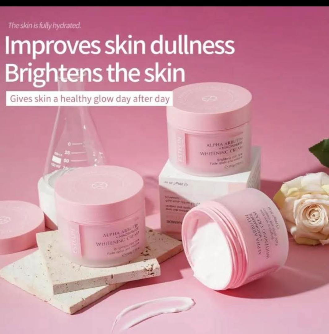 Estelin Alpha Arbutin + Niacinamide Brightening Cream – Fades Dark Spots, Evens Skin Tone & Restores Natural Glow