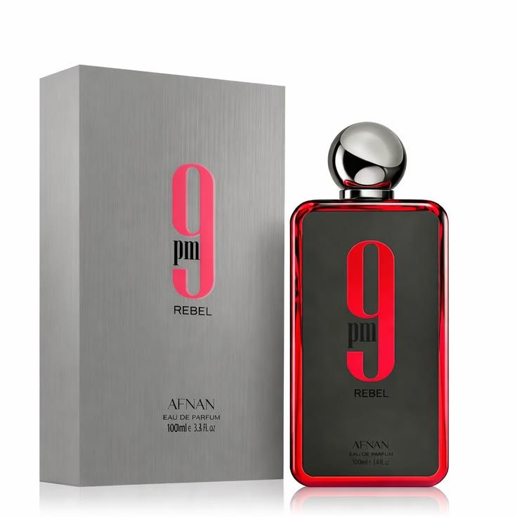 Afnan 9PM Rebel Eau De Parfum 100ml – Long-Lasting Sweet Woody Fragrance for Men | Bold Night Scent
