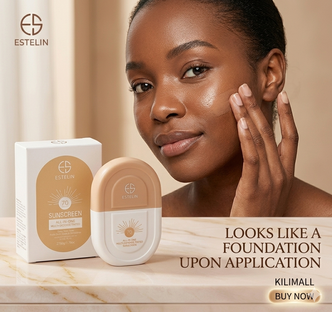 Estelin SPF 70 Tinted Sunscreen – No White Cast, Oil Control, For Oily Skin & Dark Spots