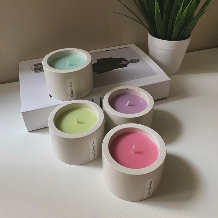 COLOURED 1 PC AROMATHERAPY CANDLE + MULTI PURPOSE REUSABLE DISH. HOME CANDLES , CHURCH CANDLES , BEDROOM CANDLES AROMATHERAPY CANDLES