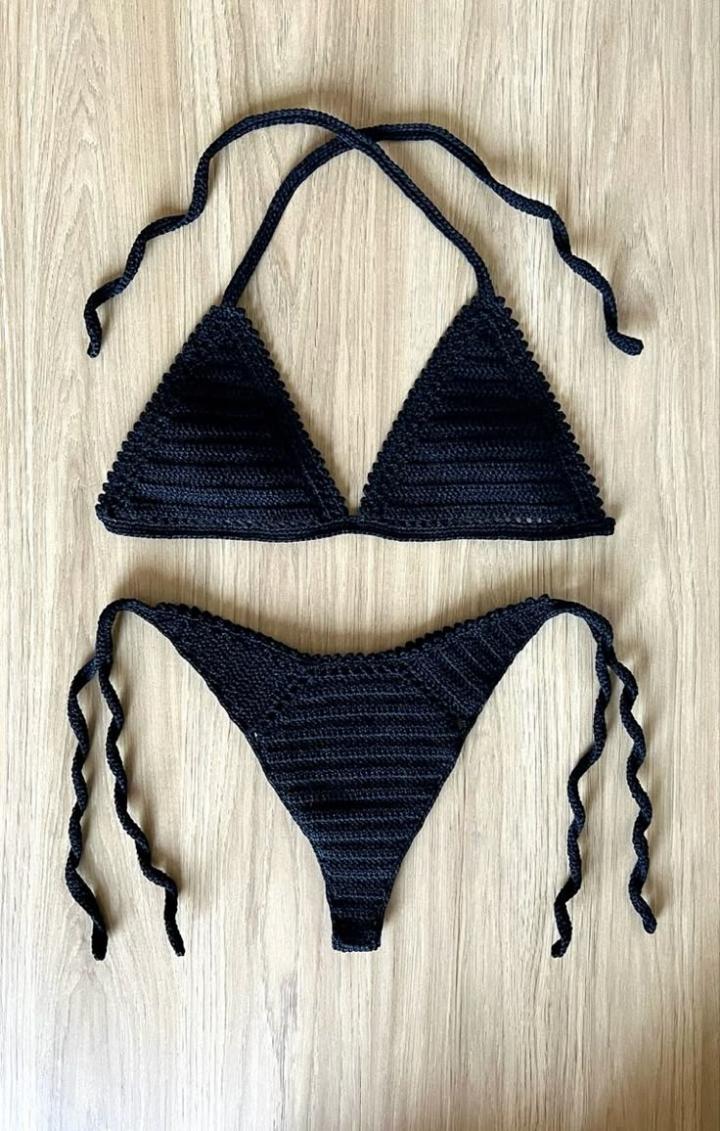 Bikini set crochet swim wear