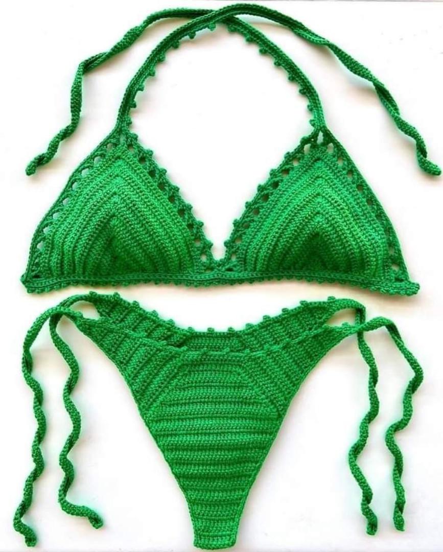 Bikini set crochet swim wear
