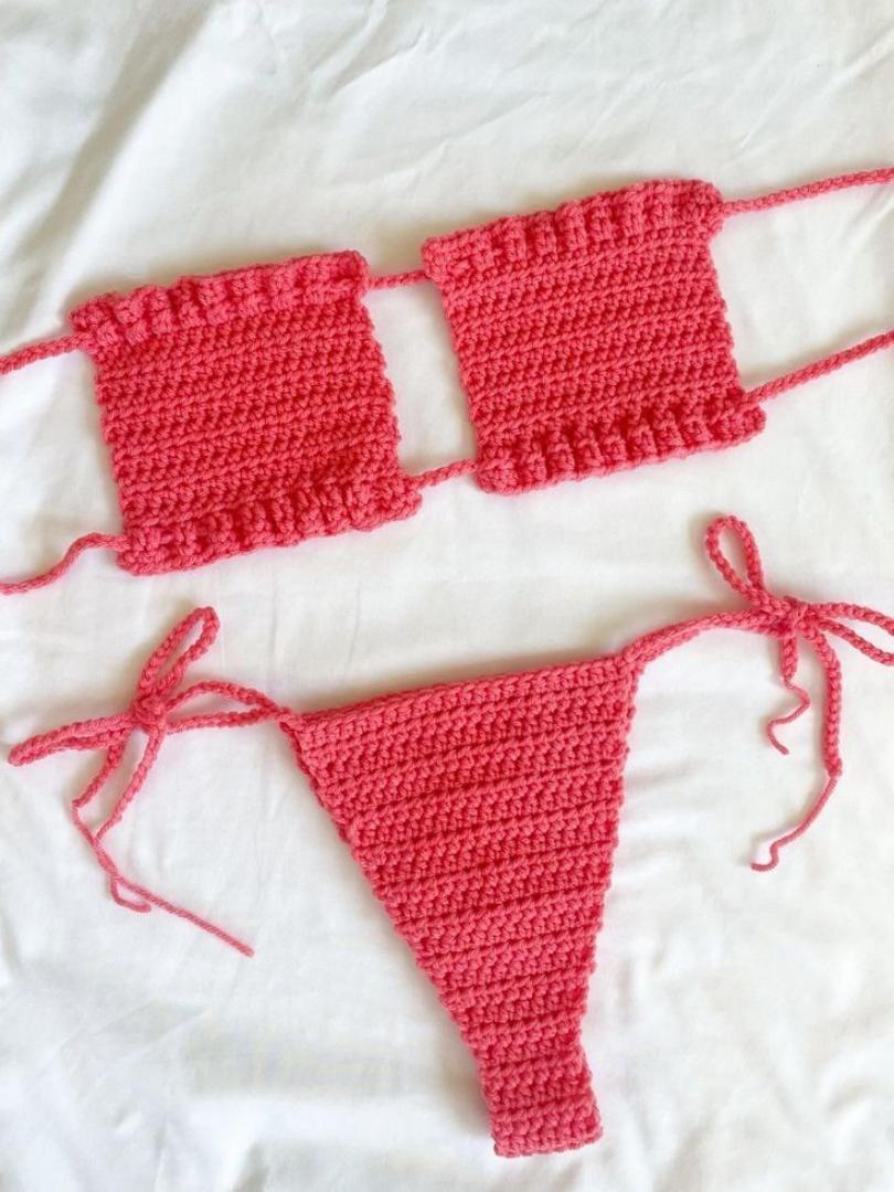 Bikini 2 piece set crochet