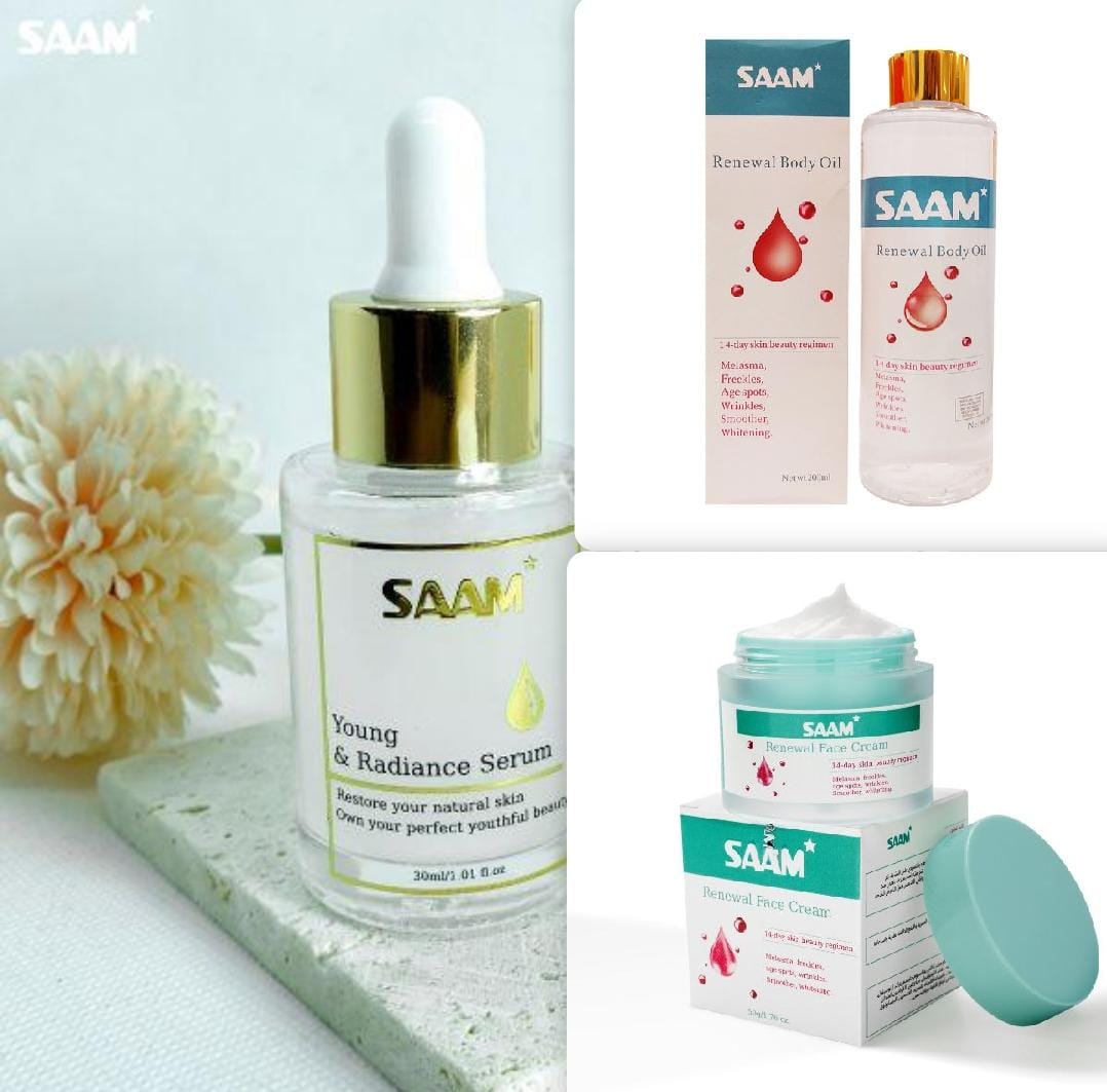 Renewal 50ml Face Cream , 30mlYoung Serum and 200ml Oil