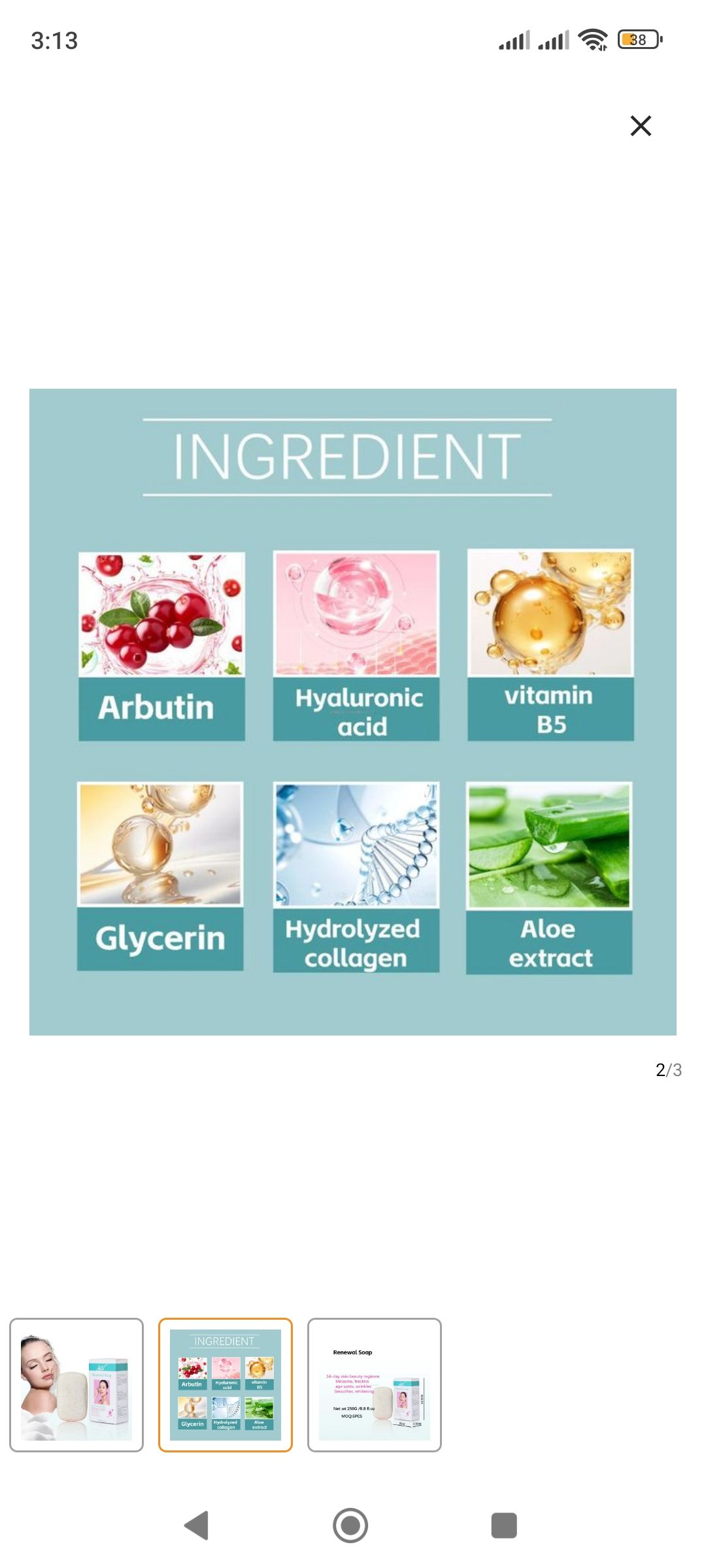 Renewal face cream, soap, serum and body oil, fights melasma, anti-aging, wrinkles, freckles,and restore young radiant skin