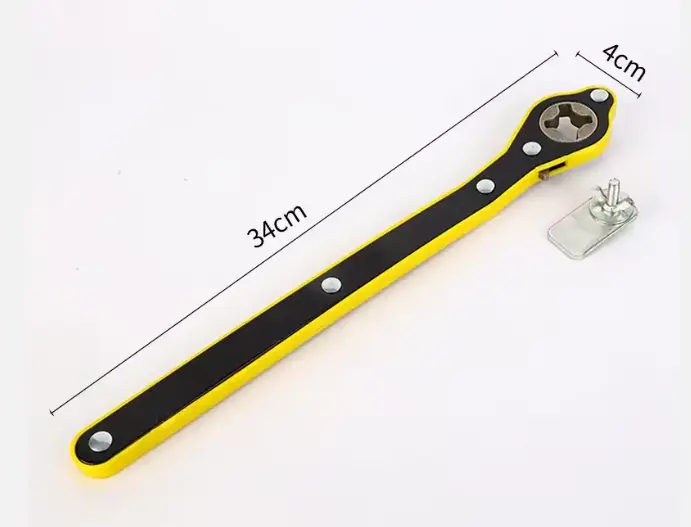 Ratchet Wrench Scissor Jack Handle