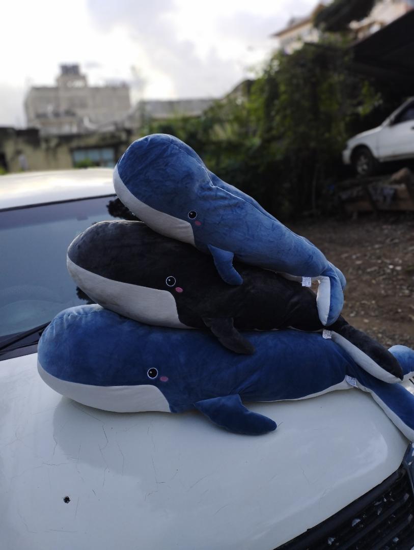 Whales plush pilloww