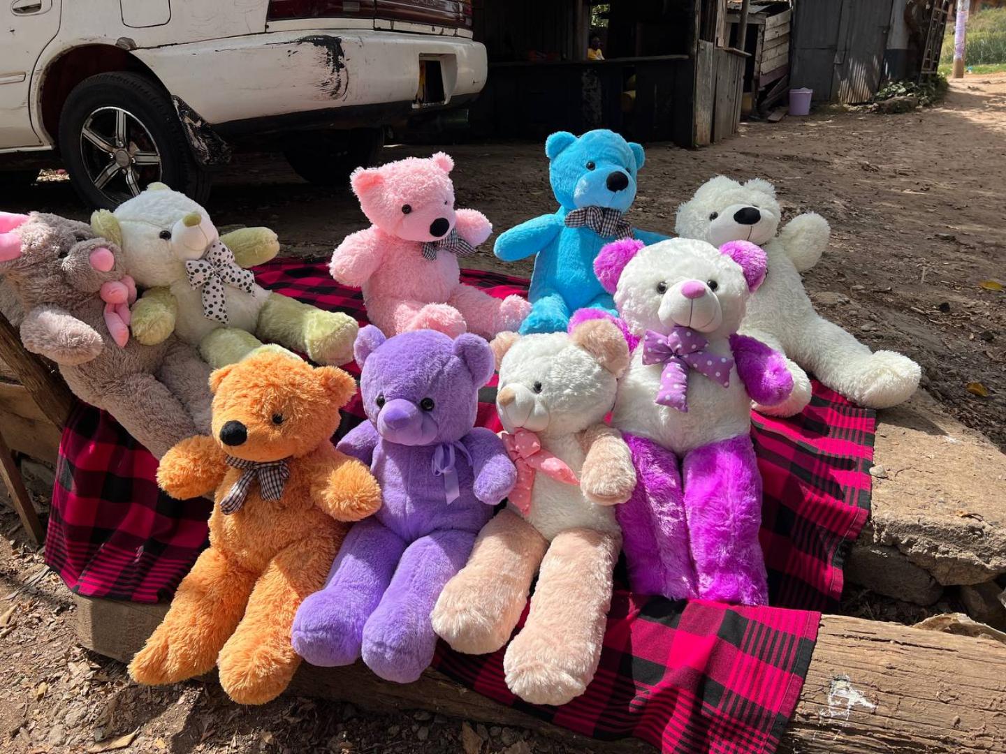 80cm Teddy bear plush toy for kids girlfriend