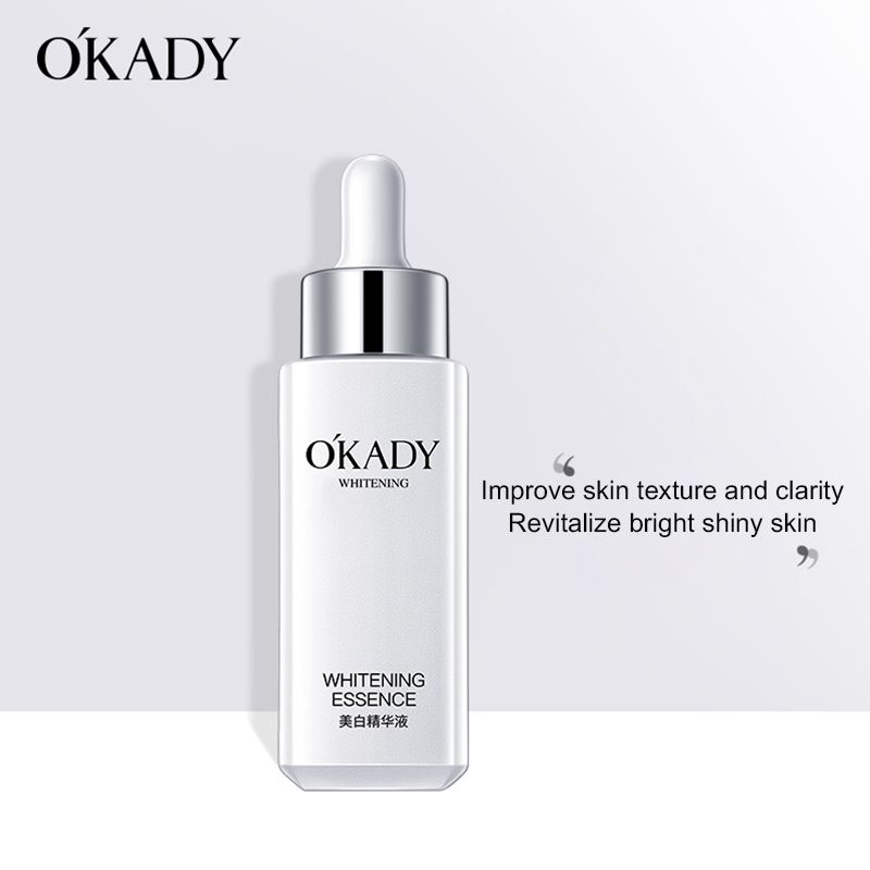 OKADY Whitening and Anti-wrinkle Essence Liquid, Collagen for Tightening and Reducing Fine Lines, Moisturizing, Brightening, Removing Dark Circles, Whitening Essence,30ML