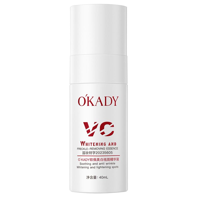 O'KADY Whitening and Anti-Pigmentation Essence Liquid，Brightening Face Serum + Niacinamide, with Intensive Hydration, Anti oxidation , Skin Brightening, whitening Black Spots and Nourishing 40ML