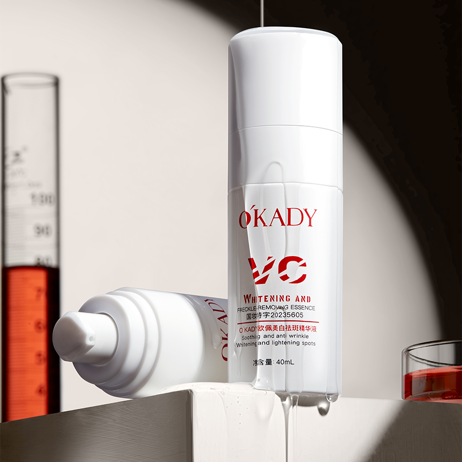 O'KADY Whitening and Anti-Pigmentation Essence Liquid，Brightening Face Serum + Niacinamide, with Intensive Hydration, Anti oxidation , Skin Brightening, whitening Black Spots and Nourishing 40ML