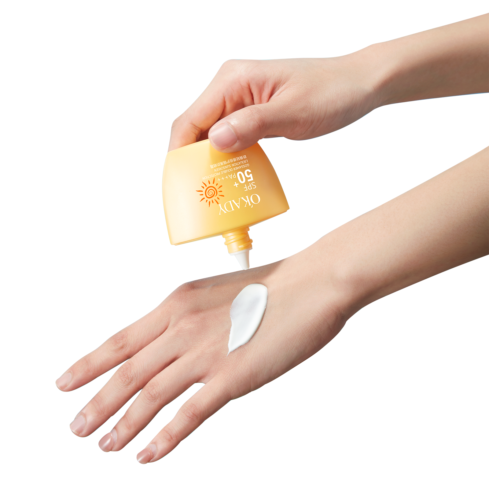 O'KADY Light Sensation Protective Isolation Sunscreen SPF50+ PA+++,Anti-aging And Moisture Sun Cream Sun Protection SunScreen