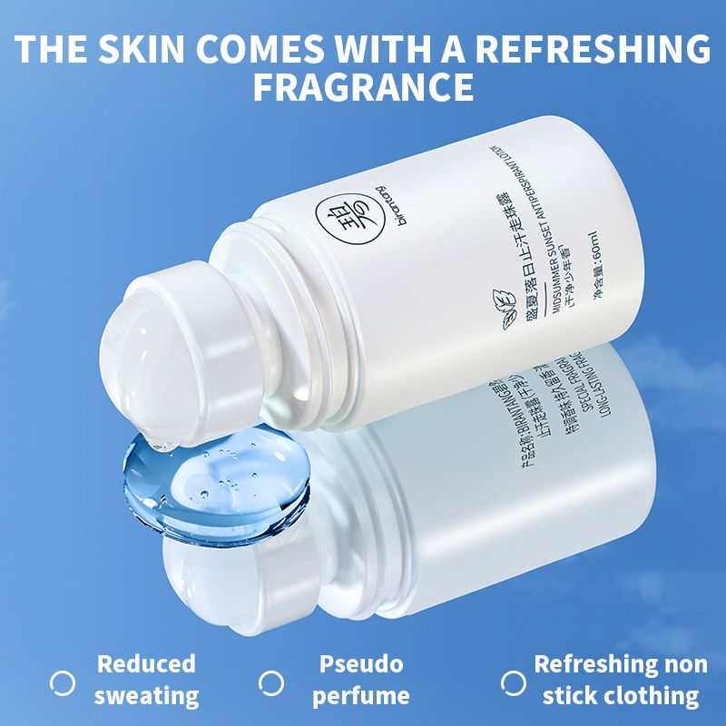 BIRANTANG summer's setting sun stops sweating and drips beads of sweat.body bar underarm odor to continuous dry body, fragrant hidroschesis deodorant stick