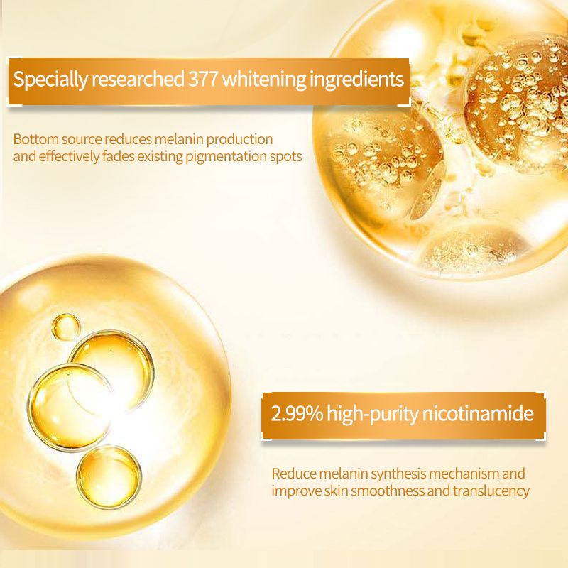 O'KADY Whitening and Spot-Reducing Essence Lotion，Dark Knuckle Whitening Serum, Vitamin C, and Niacinamide Based , Fades Melanin, Whitening and Brightening Serum