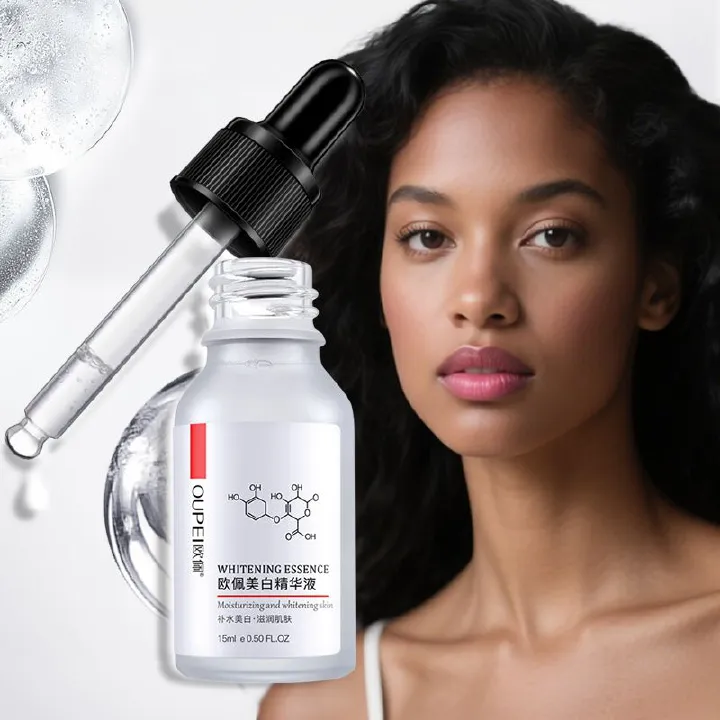 OKADY Intensive Whitening Serum,Whitening and moisturizing essence lotion is suitable for face and eye area and contains hyaluronic acid.Nicotinamide Facial Essence Liquid,Improves Skin Tone 30ML