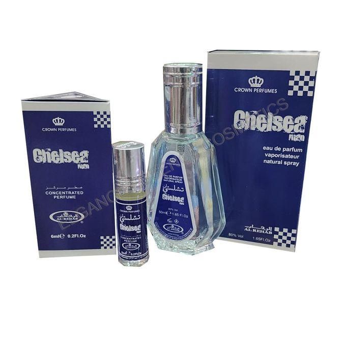 Al Rehab 50ml And 6ml Chelsea Combined Perfume