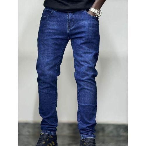 Plain Men's Denim Jeans/ Blue Jeans