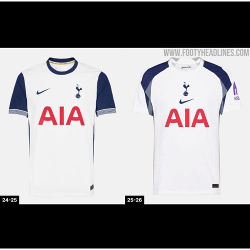 Best Quality Tottenham 25/26 Home Kit – Original Authentic Football Jersey (Unisex)