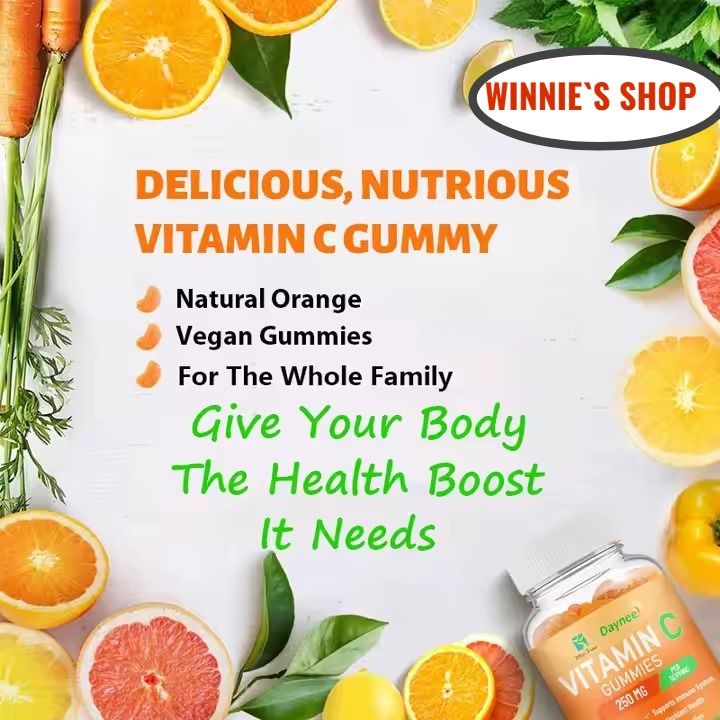 Daynee Vitamin C 250mg Chewable Gummies