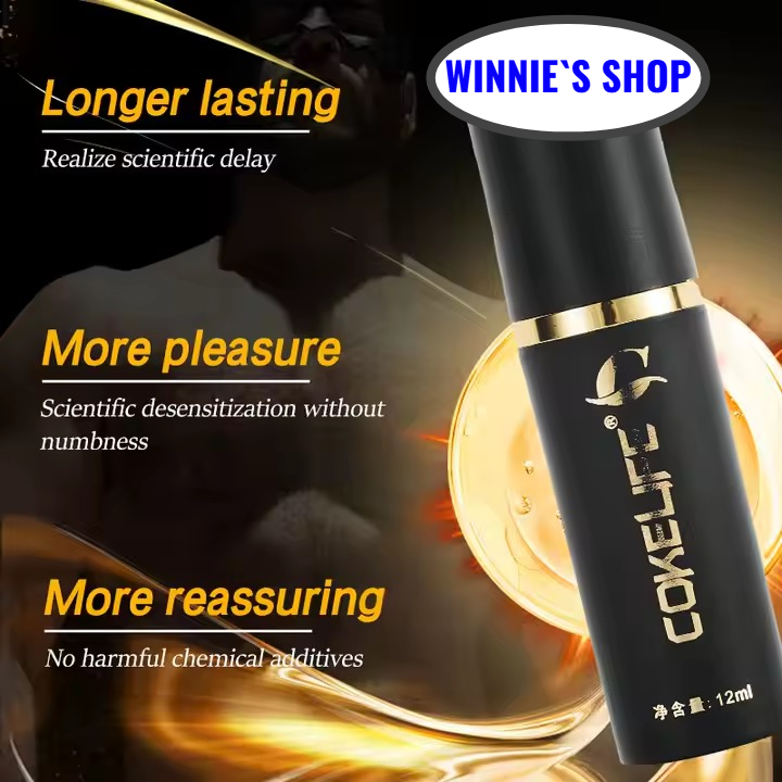 COKELIFE 12ml Sex Oil Sexual Gel Lasting External Delay Agent Timeing Spray Men Delay Spray for Male Prevents Premature Ejaculation Intense Long Lasting Delay 60 Minutes Spray Delay Male Delay Product
