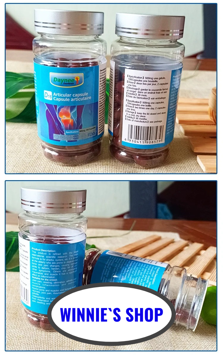 Daynee Articular Capsule Dietary Supplement - 100 Capsule reduces bone pains, relieves joint pains, enhances joint comfort, reduces joint swelling, supports healthy cartilage formation