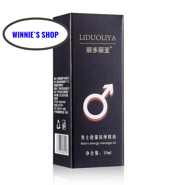 LIDORIA Men's Energy Oil Men's Private Care Massage Oil 10ml Adult Products Couples Sex Toys