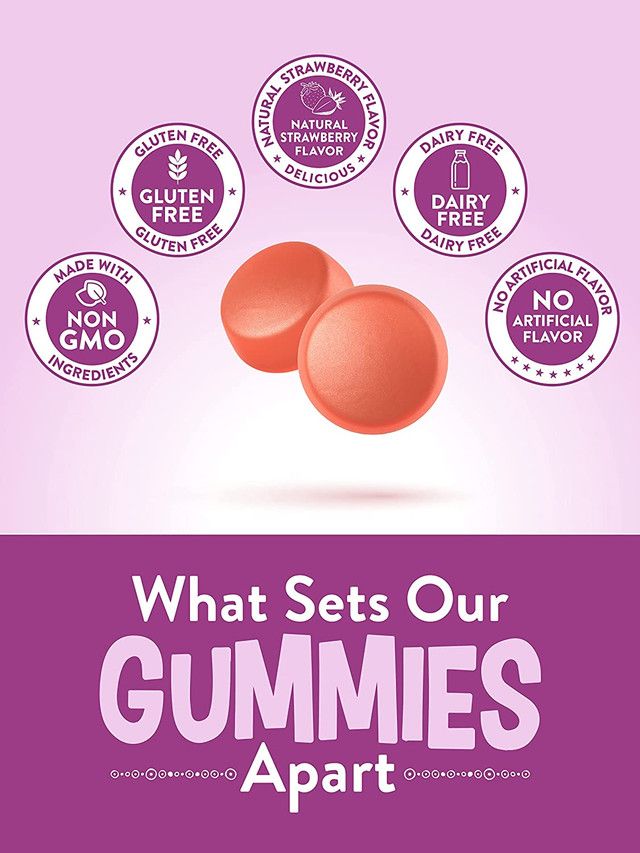 Nature's Truth Beauty Collagen Gummies | 60 Count Type 1 and 3 | Natural Strawberry Flavor | Non-GMO, Gluten Collagen Peptide Supplement