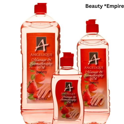 Angelique Massage And Aromatherapy Oil-Enriched With Strawberry,1000ml