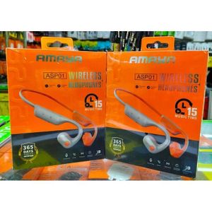 Amaya ASP01 Wireless Sport Bone Conduction Earphones Neckband Headphones Waterproof with Stereo Sound