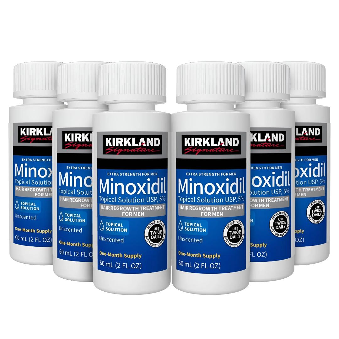 Minoxidil 5% Hair Regrowth Treatment 1 Month Beard & Hair Growth Solution For Men