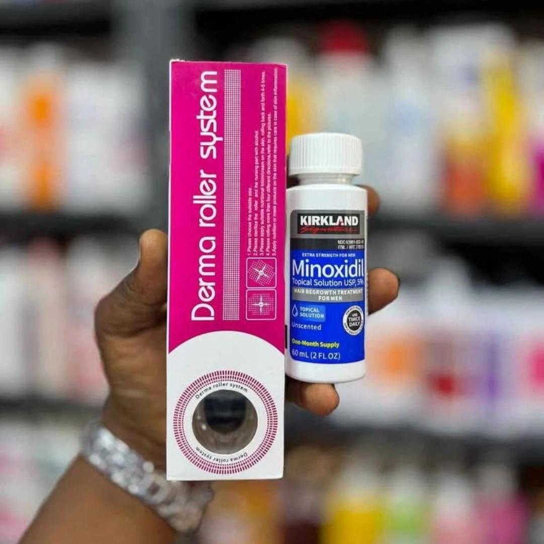 Minoxidil 5% Hair Regrowth Treatment 1 Month Beard & Hair Growth Solution For Men