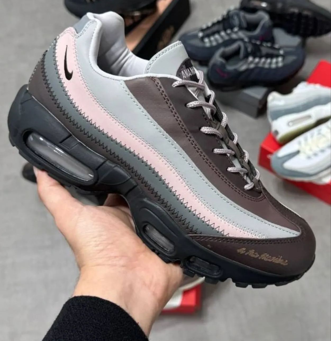 Air Max 95 A Maniere, Leather Mens Sneaker