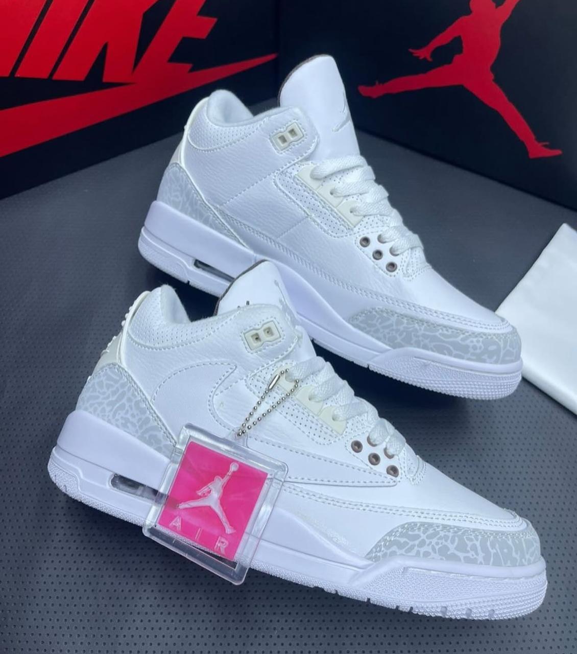 💕💕💕OFFER!OFFER! Original AIR JORDAN 3 Retro  Sneakers, Best Quality Fashion Women/Men Shoes Breathable J3 Sneaker