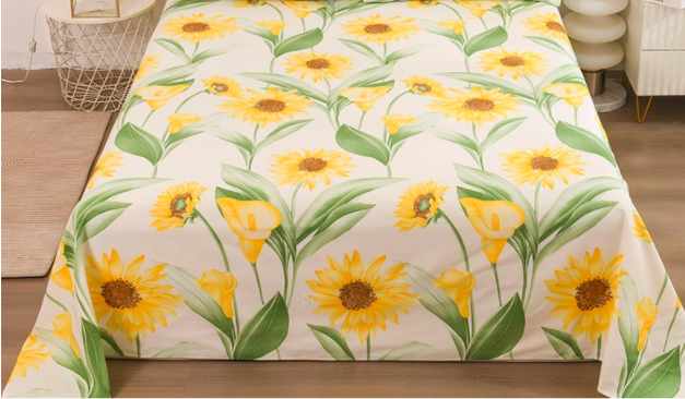 New original cotton and old coarse fabric bed sheet, single piece, suitable for all seasons