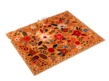 Flower floor mat, bathroom absorbent and dirt resistant foot mat, entrance door of the foyer, wear-resistant and easy to maintain door mat
