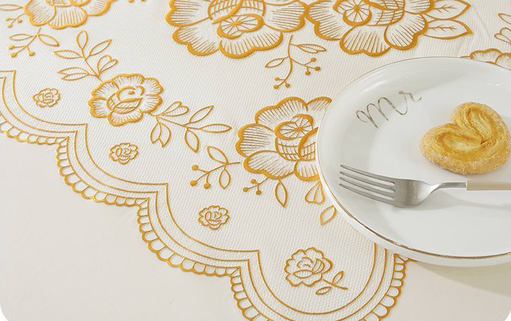 New waterproof, oil proof, and heat-resistant tea table tablecloth, non washable rectangular dining table cloth, suitable for home living room light luxury, new wallpaper,90*140cm