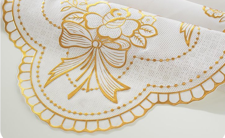 New waterproof, oil proof, and heat-resistant tea table tablecloth, non washable rectangular dining table cloth, suitable for home living room light luxury, new wallpaper,90*140cm